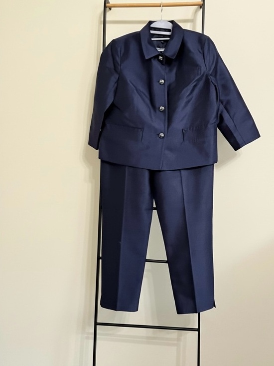 Talbots Pants - Talbots Signature Silk Wool Pants Suit Set Jacket 12 Pants 10